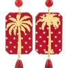 Lebole Maison Orecchini Palma Pois Rubino