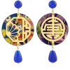 Lebole Maison Orecchini Shou Blu