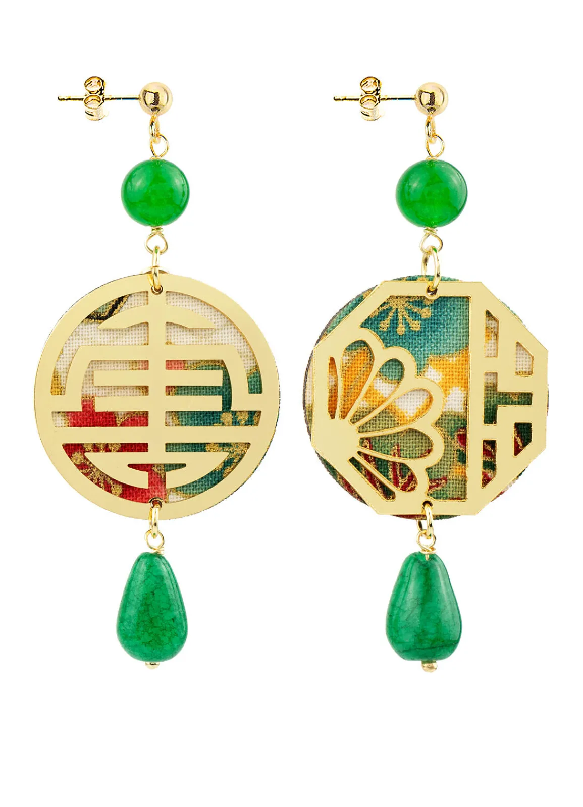 Lebole Maison Orecchini Shou Mini Verde