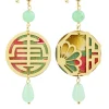 Lebole Maison Orecchini Shou Mini Verde Giada