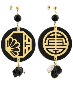 Lebole Maison Orecchini Shou Plexi Nero