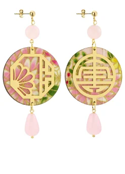 Lebole Maison Orecchini Shou Rosa