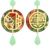 Lebole Maison Orecchini Shou Verde Giada