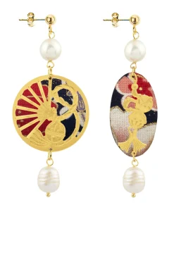 Lebole Maison Orecchini Temari-sensu Mini Perla