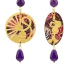 Lebole Maison Orecchini Temari-sensu Mini Viola
