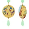 Lebole Maison Orecchini Temari-sensu Mini Verde Giada