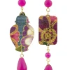 Lebole Maison Orecchini Vaso Mini Fucsia