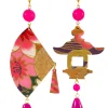 Lebole Maison Orecchini Ventaglio Grande Fucsia