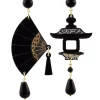 Lebole Maison Orecchini Ventaglio Plexi Piccolo Nero