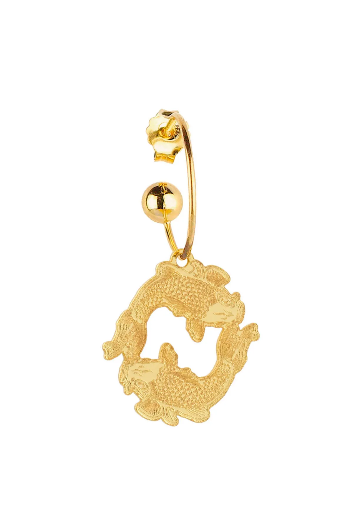 Lebole Maison Orecchino Hoop Carpe
