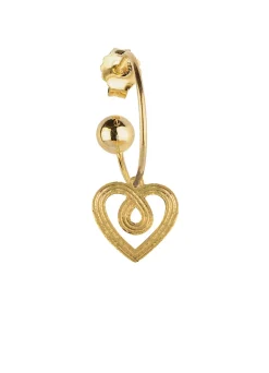 Lebole Maison Orecchino Hoop Cuore