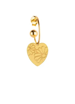 Lebole Maison Orecchino Hoop Cuore Piccolo