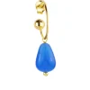 Lebole Maison Orecchino Hoop Goccia Azzurro