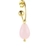 Lebole Maison Orecchino Hoop Goccia Rosa