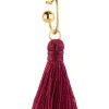 Lebole Maison Orecchino Hoop Nappa Fucsia