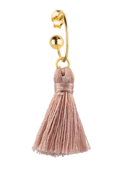 Lebole Maison Orecchino Hoop Nappa Rosa