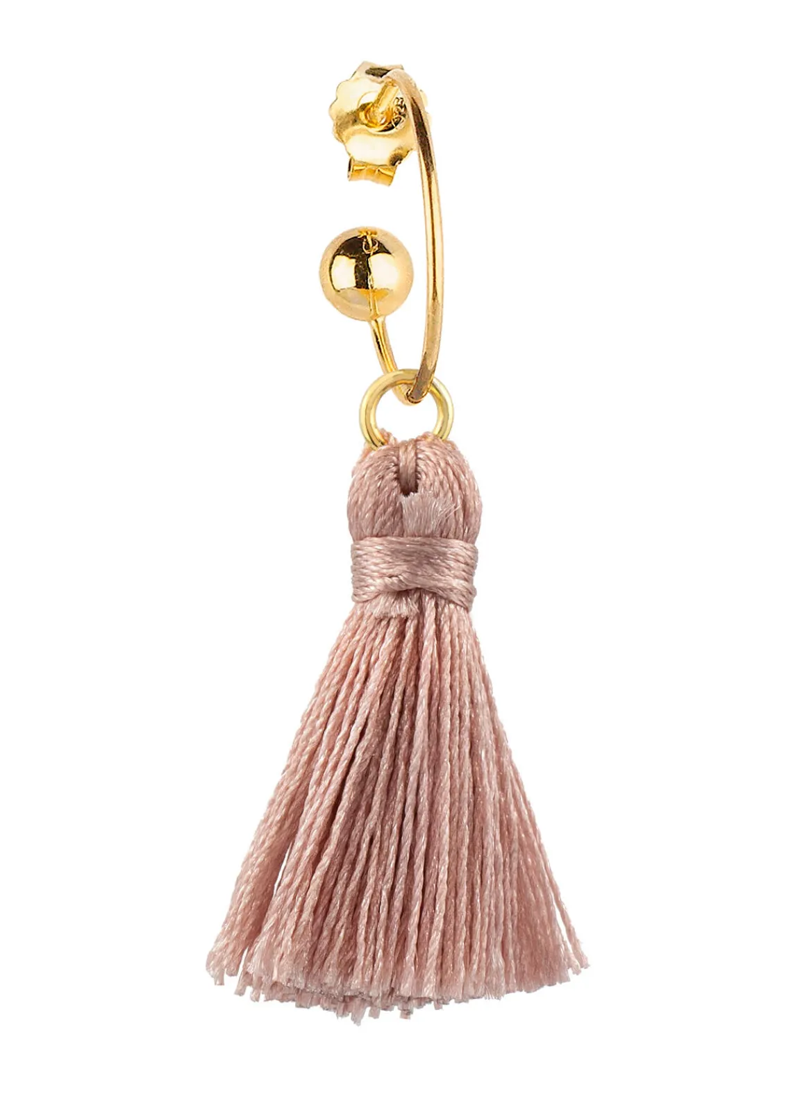 Lebole Maison Orecchino Hoop Nappa Rosa