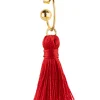 Lebole Maison Orecchino Hoop Nappa Rossa