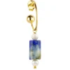 Lebole Maison Orecchino Hoop Pietra Blu