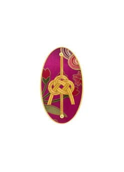 Lebole Maison Spilla Nodo Rosa
