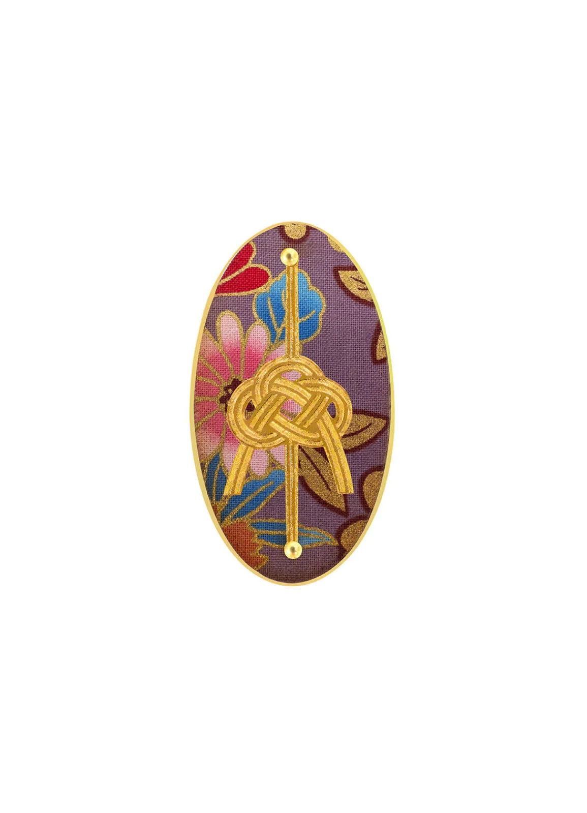 Lebole Maison Spilla Nodo Viola