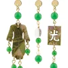 Lebole Maison Tris Orecchini Kimono Mini Verde